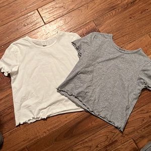 Two SHEENA T-shirts girls size 10